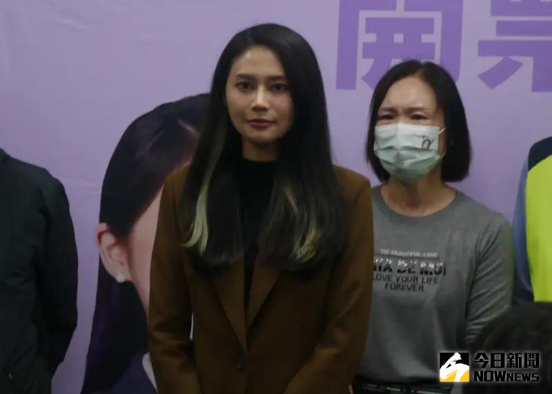 ▲賴品妤競選連任立委失利，向現場支持群眾致歉。（圖 ／記者吳嘉億攝，2024.01.13）