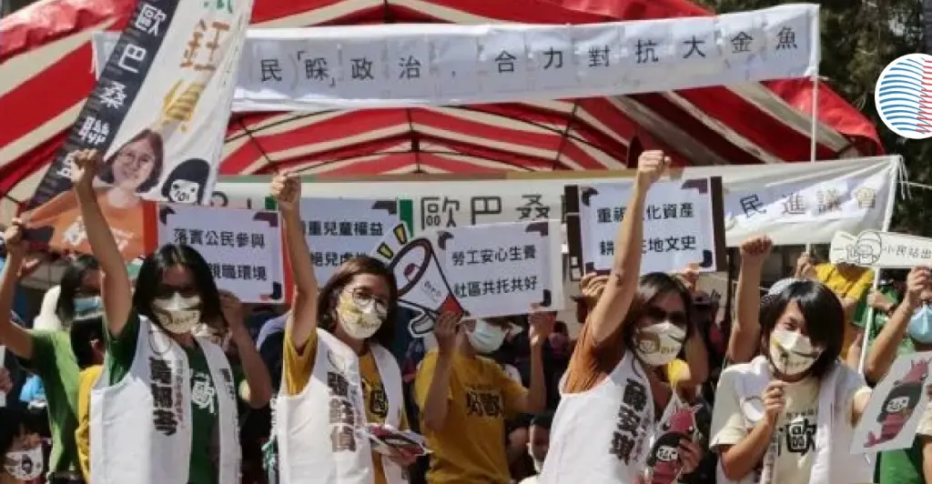 ▲「小民參政歐巴桑聯盟」竟然成為台灣的第五大黨，最終得票數曝光引發討論。（圖／取自小民歐巴桑聯盟臉書）