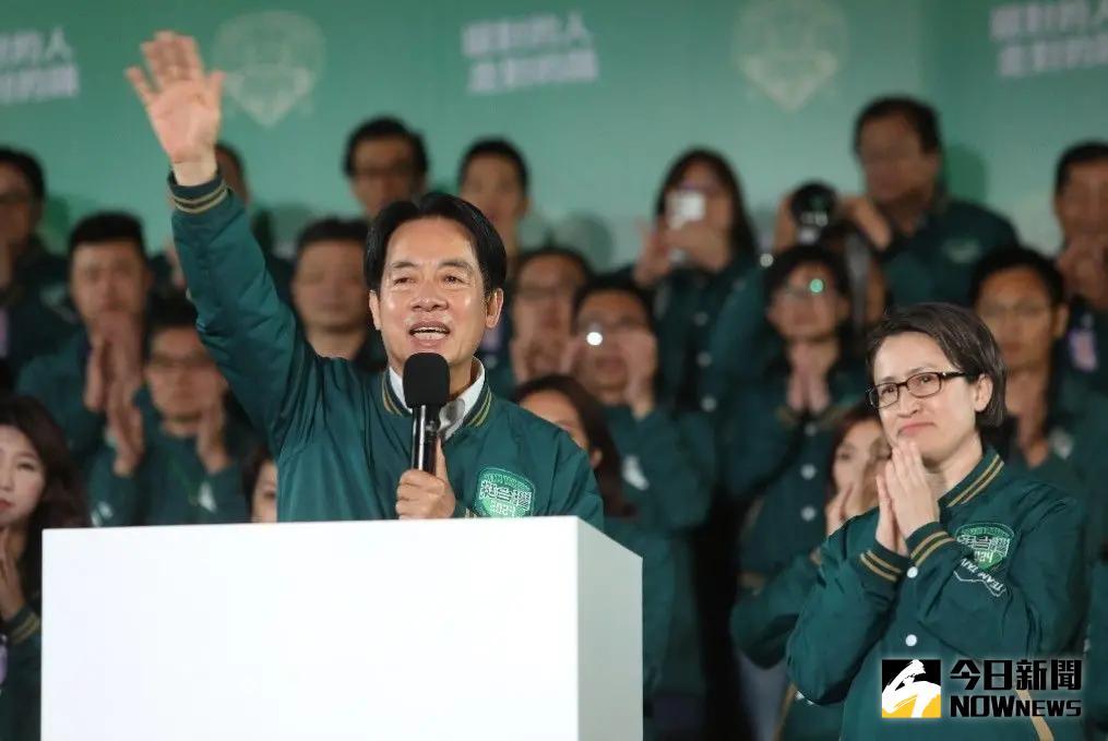 ▲印尼多家媒體報導台灣大選結果。圖為剛當選總統的賴清德（左）。（圖／NOWnews攝影中心）