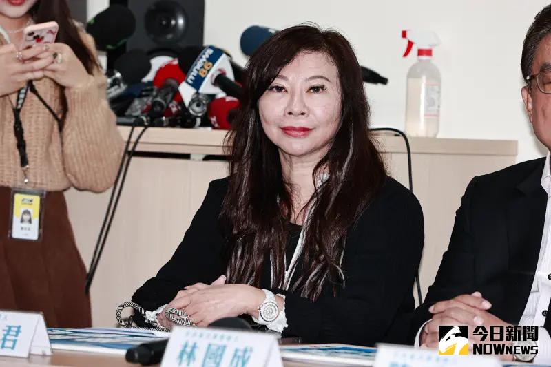 ▲林憶君拿林昶佐過去疾病史質疑適任引發熱議，稍早發出千字文也未致歉，更稱綠色執政用人唯「綠」。（圖／記者葉政勳攝）