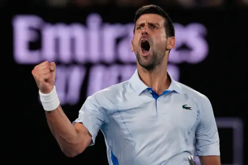 ▲「喬帥」Novak Djokovic澳網累計10冠，被封為「墨爾本之王」。（圖／美聯社／達志影像）