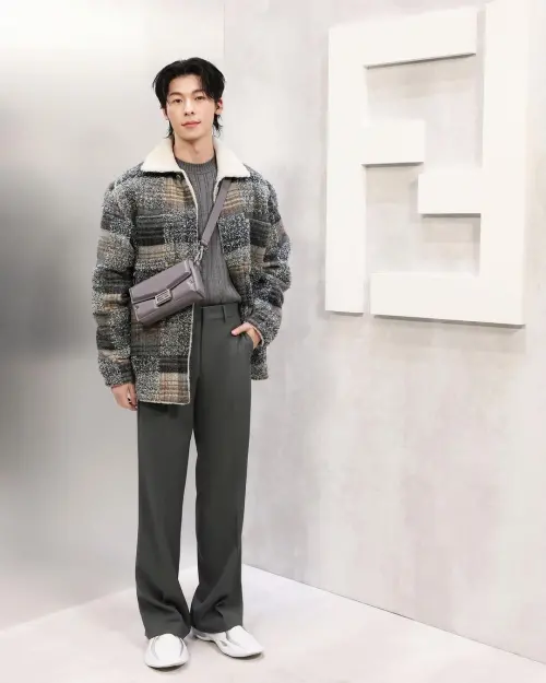 ▲許光漢紅到國際，被FENDI選為品牌大使。（圖／FENDI IG）