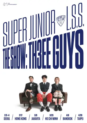 ▲L.S.S.利特、神童、始源則在4月22日來台。（圖／Super Junior臉書）