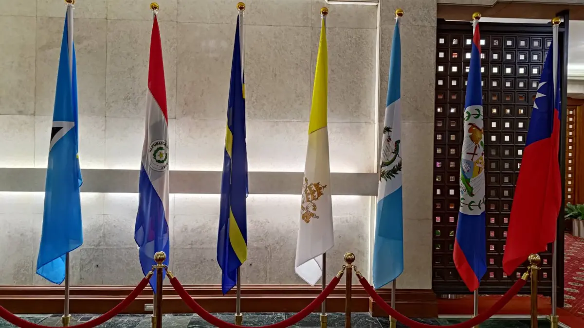 ▲諾魯今天宣布與我國斷交。（圖／記者邱新博攝，2024.01.15）