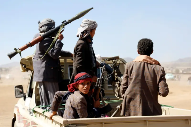 ▲美國已把葉門叛軍「青年運動」（又稱胡塞）重新納入「恐怖主義」實體名單。。（圖／美聯社／達志影像）