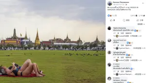 ▲泰國民眾的貼文旋即引來網友轉傳和留言，多數網友對遊客們的行為感到震驚。（圖／翻攝自臉書）