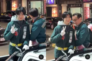 ▲▼德德五官精緻、氣質儒雅、敦厚。(圖/翻攝自黃敬雅Threads) ▲▼德德五官精緻、氣質儒雅、敦厚。(圖/翻攝自黃敬雅Threads)