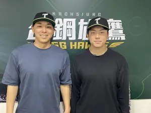 中華職棒／笠原祥太郎、小野寺賢人報到！台鋼雄鷹明將正式亮相
