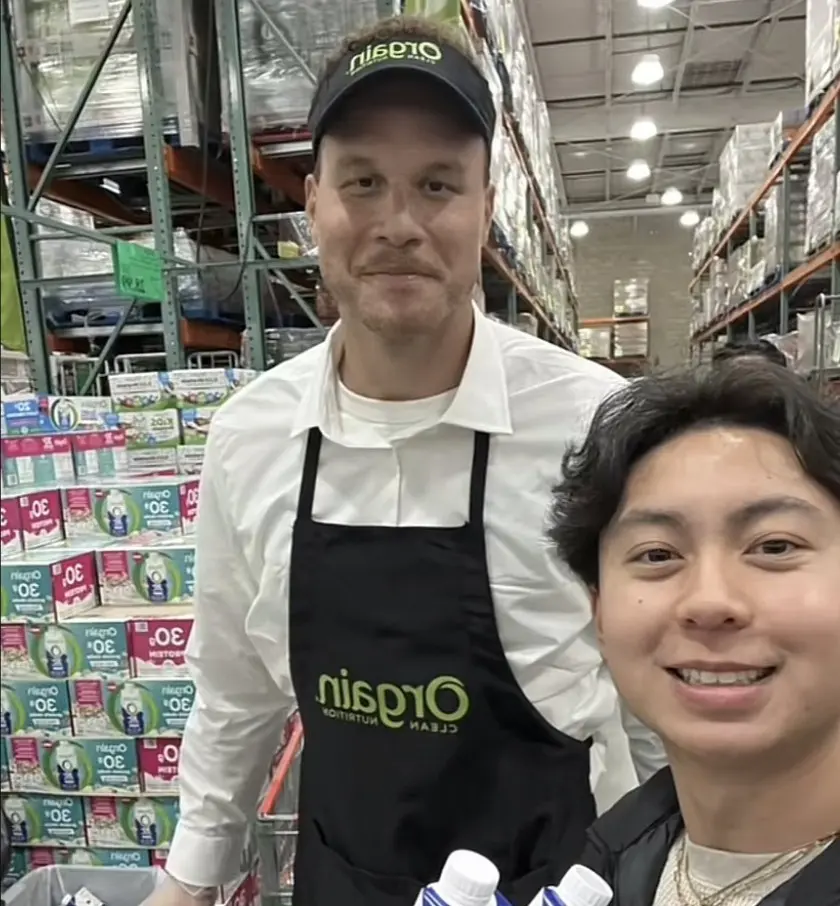 ▲「幹籃哥」Blake Griffin近日被球迷直擊在Costco打工。（圖／取自X @Reynaldo_matos9）