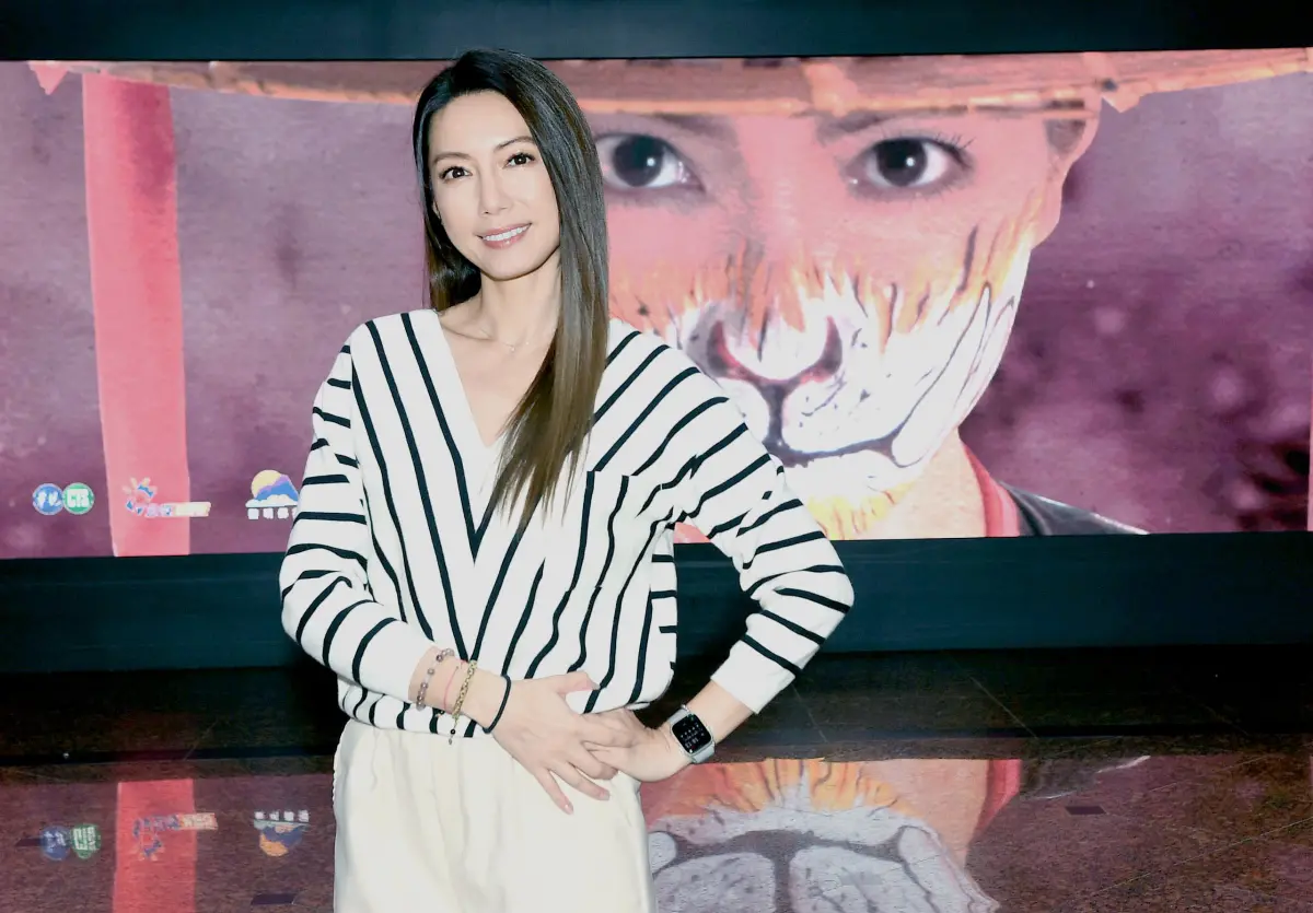 ▲林韋君認愛小4歲米其林名廚李皞。（圖／華視提供）