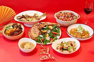 ▲TOK盡興食光推薦鴻運龍Stay年菜套餐，每人1680元。（圖／TOK盡興食光提供）