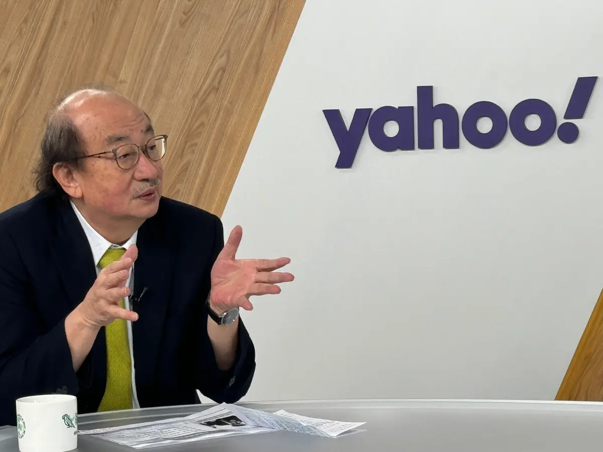 ▲被問及立院龍頭之爭有無「綠白合」可能，柯建銘表示除非民眾黨主動起義來歸。（圖／Yahoo TV《齊有此理》提供）