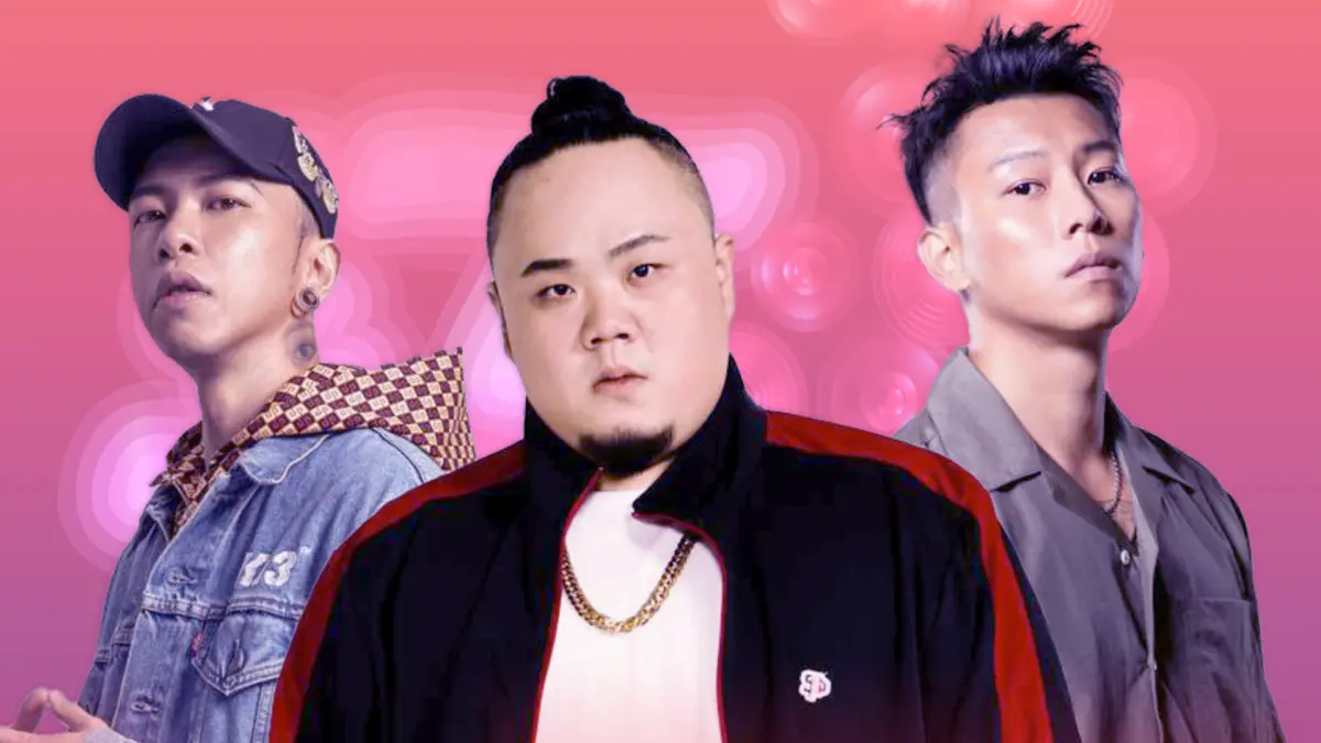 ▲頑童在《2024超級巨星紅白藝能大賞》驚喜合體，而且還有MC HotDog熱狗接連登場，喊話歌迷朋友們要在小巨蛋跳起來。（圖／台視提供）