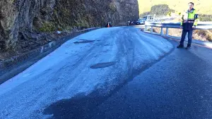 合歡山翠峰至大禹嶺「路面結冰」　今晚預警性封閉
