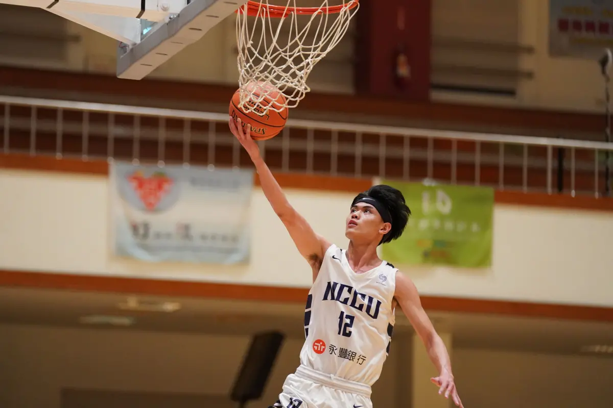 ▲政治大學林子皓表現精彩，政大107學年起跨6季第102勝，再寫新猷。（圖／大專體總提供）