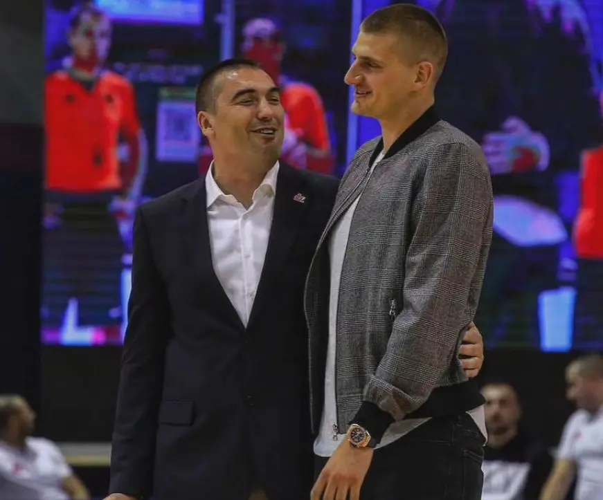 ▲恩師Milojevic突發心臟病過世，金塊明星中鋒Jokic致哀。（圖／取自Jokic IG）