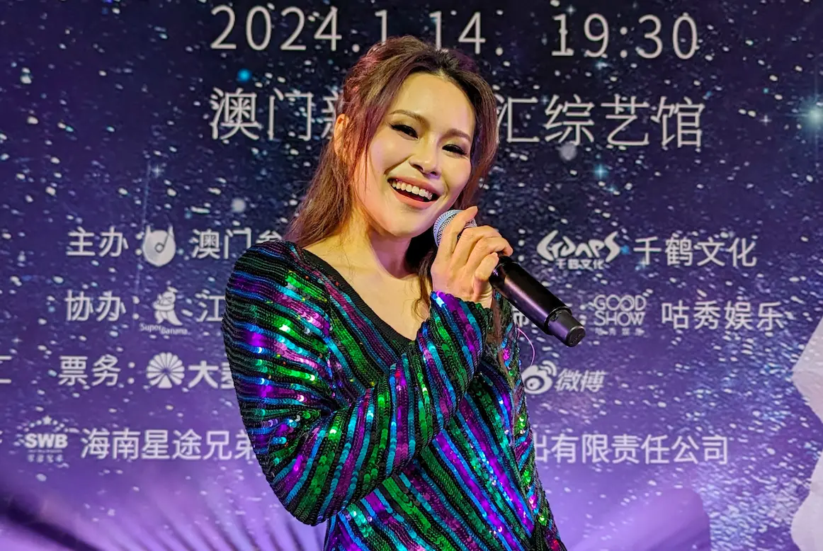 ▲周蕙去年下半年商演接不停，吸金破千萬。（圖／華研國際提供）