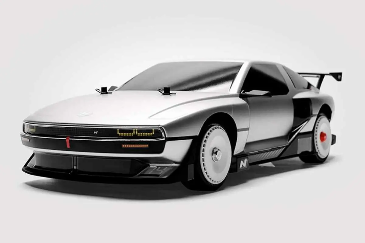 ▲ Hyundai終於推出N Vision 74了，不過是1：10的遙控車 