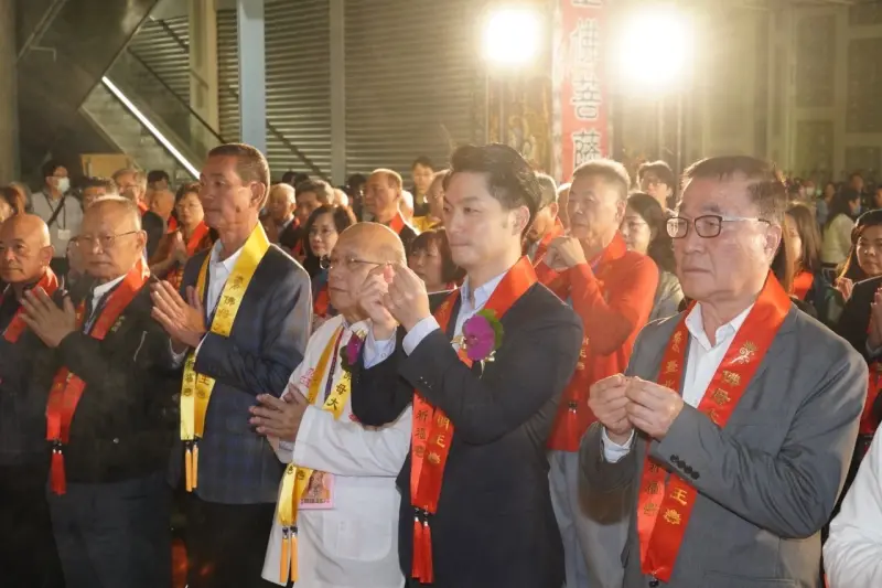 ▲台北市長蔣萬安參加大巨蛋祈福儀式。（圖／北市府提供）