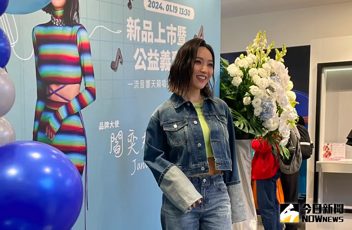 ▲閻奕格今年要演出百老匯音樂劇《囍宴》，在劇中得跟男閨密假結婚，且一不小心先懷孕了。（圖／記者吳雨婕攝）