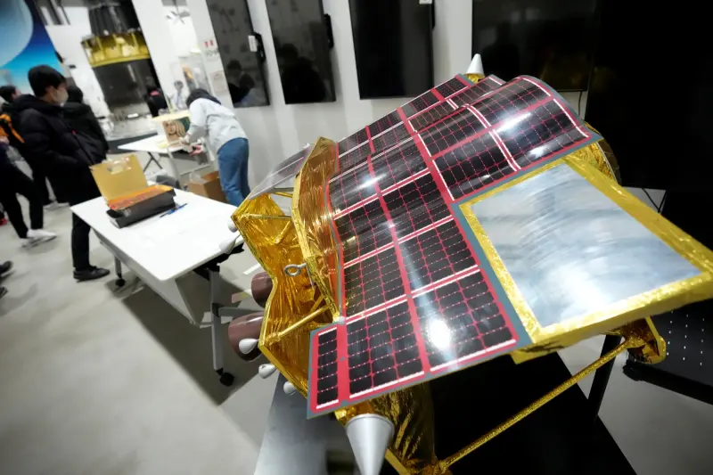 ▲日本發射的小型無人探測器（Smart Lander for Investigating Moon，SLIM）20號成功降落在月球表面，成為全球第5個成功登月的國家。（圖／美聯社／達志影像）