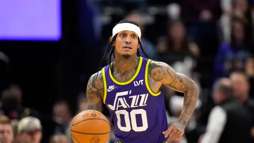 ▲尼克目前對爵士Jordan Clarkson抱有強烈興趣。（圖／美聯社／達志影像）