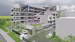 新北市立桃子腳國民中小學新建第三期校舍暨共構幼兒園工程,完工後滿足在地就學需求,讓學童有安全舒適的教學環境。(圖 /新北市政府工務局提供) ▲新北市立桃子腳國民中小學新建第三期校舍暨共構幼兒園工程,完工後滿足在地就學需求,讓學童有安全舒適的教學環境。(圖 /新北市政府工務局提供)