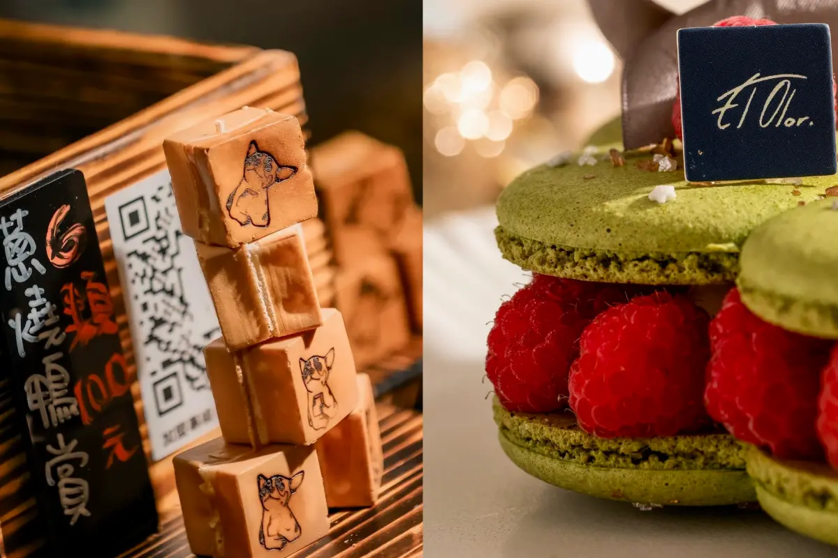 ▲「台南甜點節」於今（ 20） 日起舉行兩天，地點在台南市立圖書館新總館及週邊，現場超過100個品牌攤商，包含品皇咖啡、El.Olor法式甜點、森本Morimoto、好柒手作甜品、森海手作甜點、隅生雞蛋糕等。（圖／翻攝El.Olor法式甜點、El.Olor法式甜點臉書）