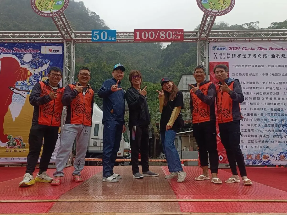 ▲挑戰新竹鎮西堡100K超級馬拉松！馮勝賢跑步裝備大公開。（圖／馮勝賢提供）