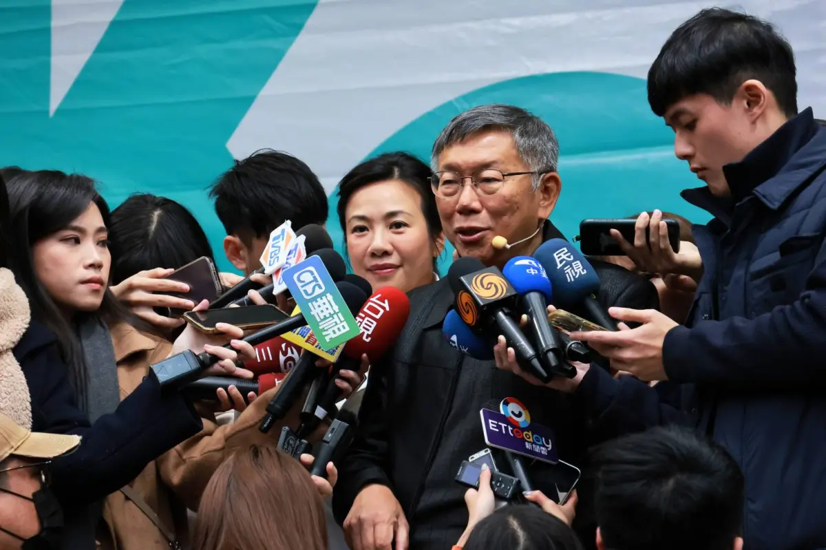 ▲柯文哲辦公室否認致電綠營高層，立法院長選舉藍白利益交換。（資料照／記者吳翊婕攝）