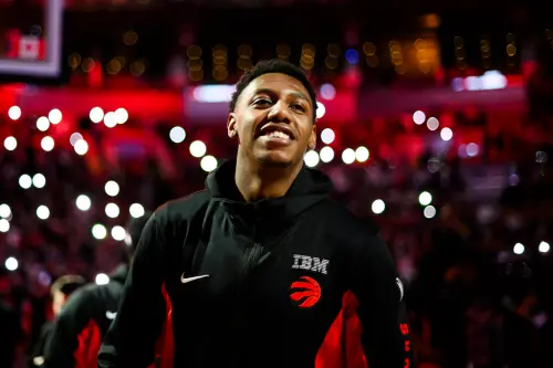 ▲暴龍隊RJ Barrett被交易後重返紐約尼克隊主場。（圖／美聯社／達志影像）