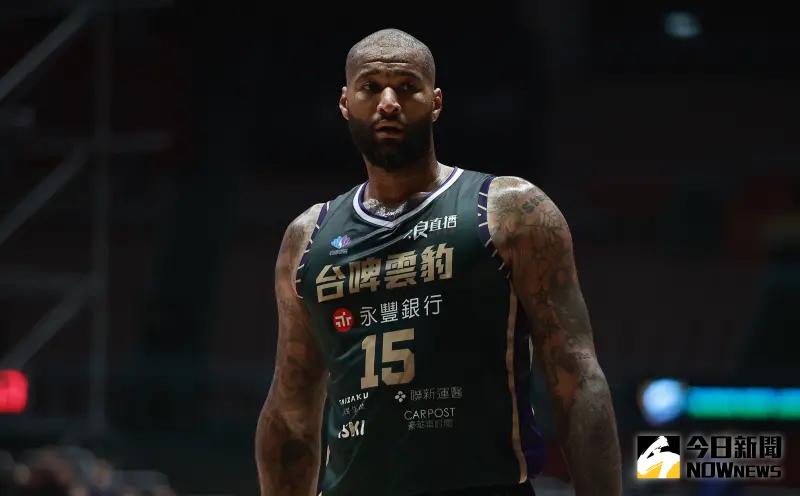 ▲T1台啤雲豹洋將卡森斯（DeMarcus Cousins）「高機率」將重返台灣籃壇，有望幫雲豹隊打季後賽。（圖／記者葉政勳攝 , 2024.01.21）