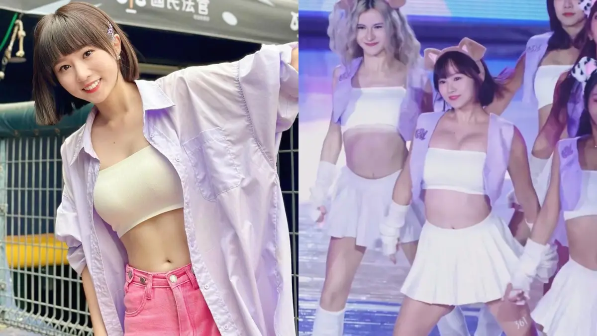 ▲擁有啦啦隊「短髮女神」之稱的斐棋，日前分享一段扮狗熱舞的34秒暈船片，賣萌喊話「我不會停止！」期許自己。（圖／斐棋IG）