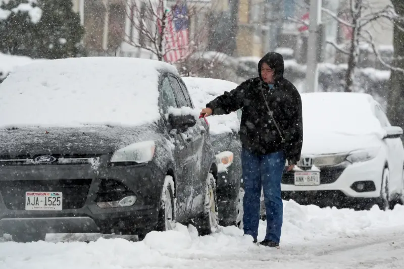 影／猛烈冬季風暴襲美國 近90人死亡