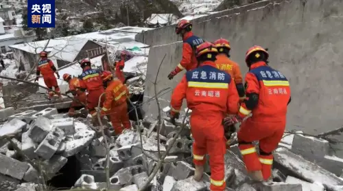 雲南山崩、新疆強震　吳釗燮罕發簡體字推特關懷中國
