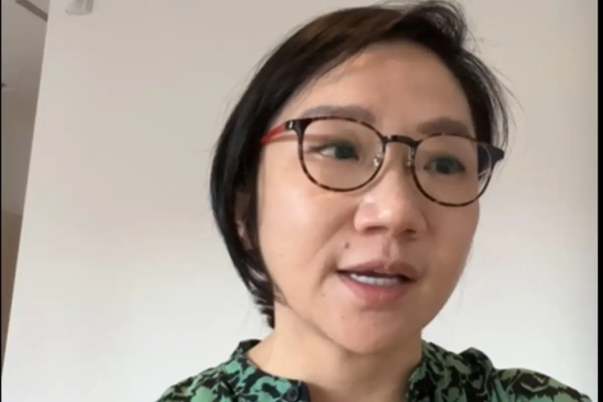 ▲陶晶瑩直播哽咽控訴遭到對方抹黑，自己沒有想要吞股份，還透露控告對方背信的內幕。（圖／陶晶瑩臉書）