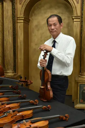 ▲奇美提琴音樂饗宴由提琴專家鍾岱廷擔任名琴導聆（圖／奇美博物館提供）