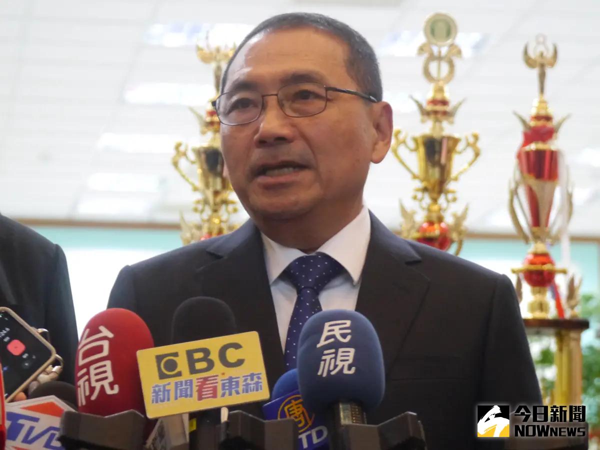 ▲針對核心幕僚稱「侯友宜選黨主席一定選到底」的傳言，侯友宜駁斥，「什麼核心幕僚？我都聽都沒聽過喔」。（圖／資料照片）