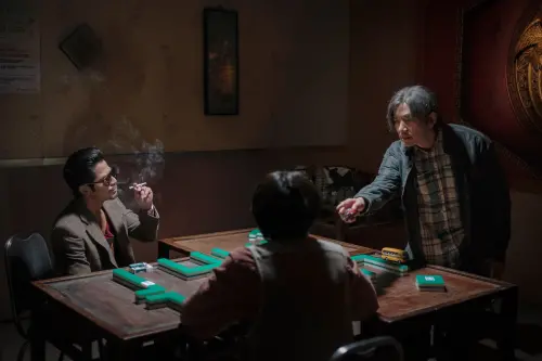 ▲任賢齊(右起)、林家棟、郭富城主演《臨時劫案》搞笑搶劫。(圖/華映) ▲任賢齊(右起)、林家棟、郭富城主演《臨時劫案》搞笑搶劫。(圖/華映)