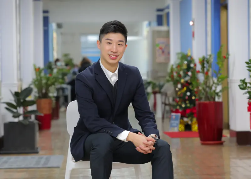 ▲基隆Podcast主持人、基隆市政府發言人余治明。（圖 ／基隆市政府提供）