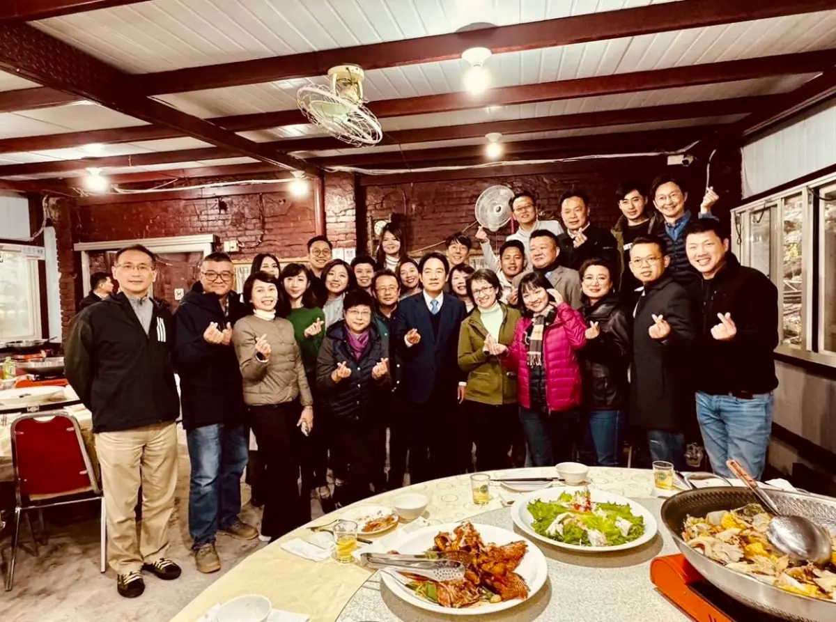 ▲賴清德今宴請參選立委失利者。（圖／莊競程IG）