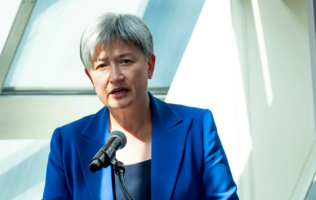 ▲澳洲外交部長黃英賢表示，不會干涉吐瓦魯的外交政策。（圖／美聯社／達志影像）