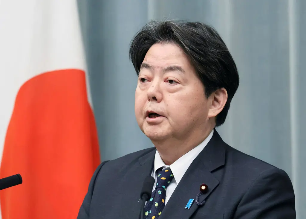 ▲日本官房長官林芳正表示，對中國今年軍費支出增加7.2%一事表達嚴正關切。（圖／美聯社／達志影像）