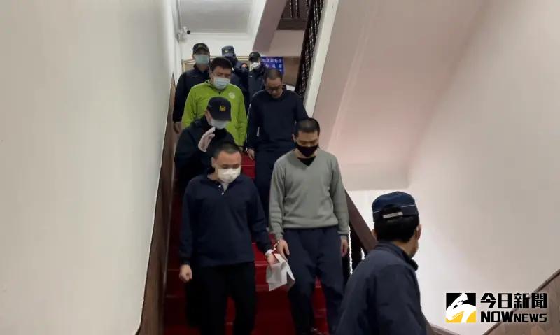 ▲詐團共犯蔡博臣、涂世泓、鄭育賢（圖／記者潘千詩攝，2024.01.23）