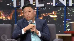 ▲王志安在節目中諷刺民進黨的立委候選人陳俊翰，引發軒然大波波。（圖／STR Network YouTube）