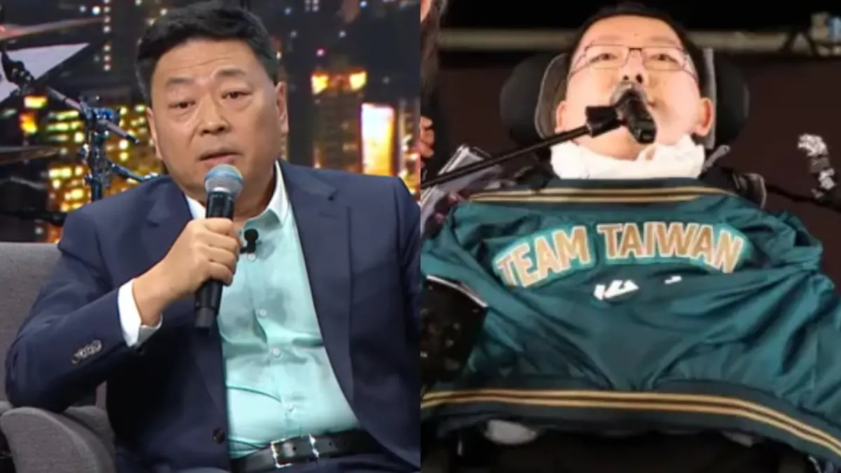 ▲《賀瓏夜夜秀》來賓、大陸記者王志安（左圖）疑似嘲諷身障律師陳俊翰，導演葉天倫痛心開罵。（圖／翻攝自STR Network YouTube、記者陳明中攝）