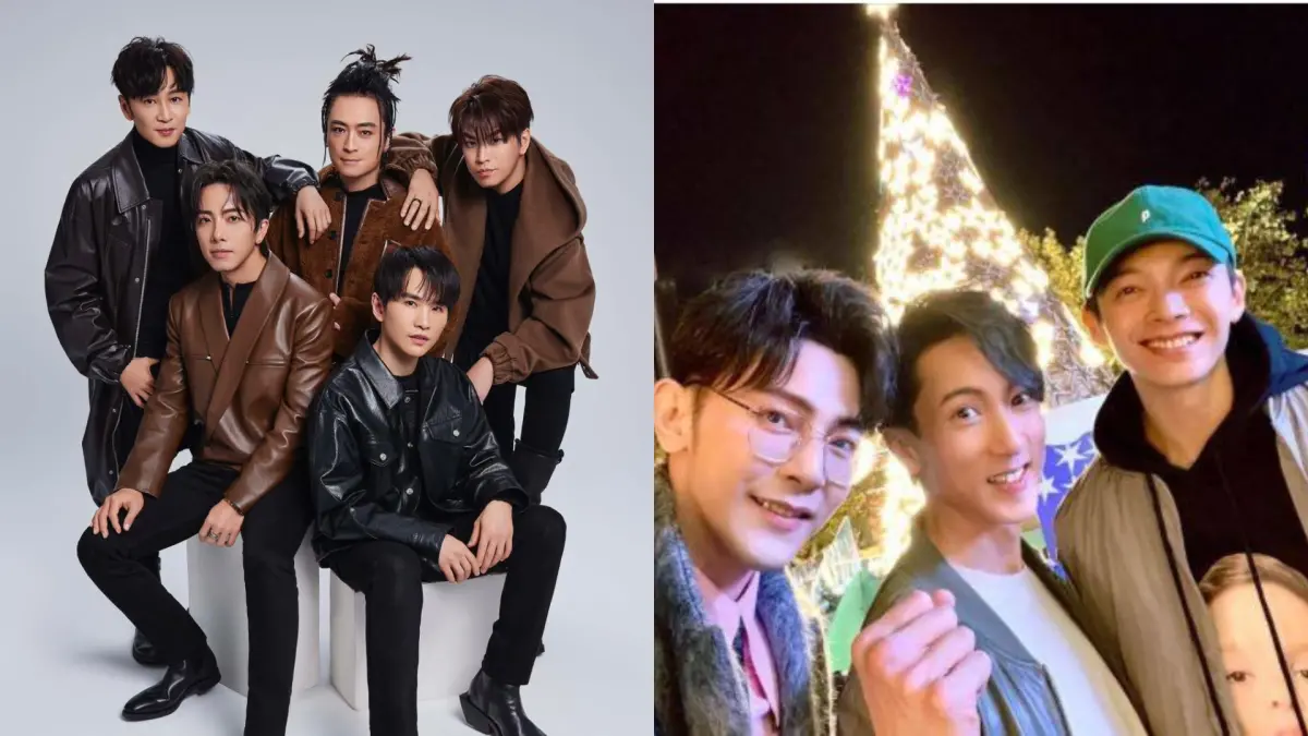 ▲那些年的經典男團，飛輪海解散後只剩3人會相聚；Energy睽違14年以原班人馬回歸樂壇。（圖／相信音樂臉書、辰亦儒微博）