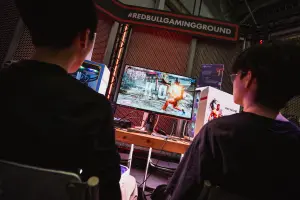 ▲Red Bull Gaming Ground將於明日起在台北國際電玩展舉行《快打旋風6》連勝挑戰。（圖／Red Bull提供）