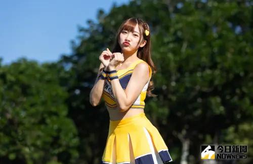 ▲中信啦啦隊專訪冼迪琦小迪。(圖/記者葉政勳攝影) ▲中信啦啦隊專訪冼迪琦小迪。(圖/記者葉政勳攝影)