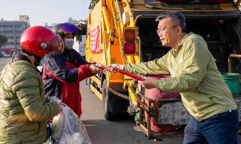▲蔡其昌連任之路險勝過關後，一直小心翼翼的回防地方、鞏固基層。（圖／翻攝蔡其昌臉書，2024.01.25）